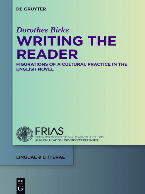 Title details for Writing the Reader by Dorothee Birke - Available